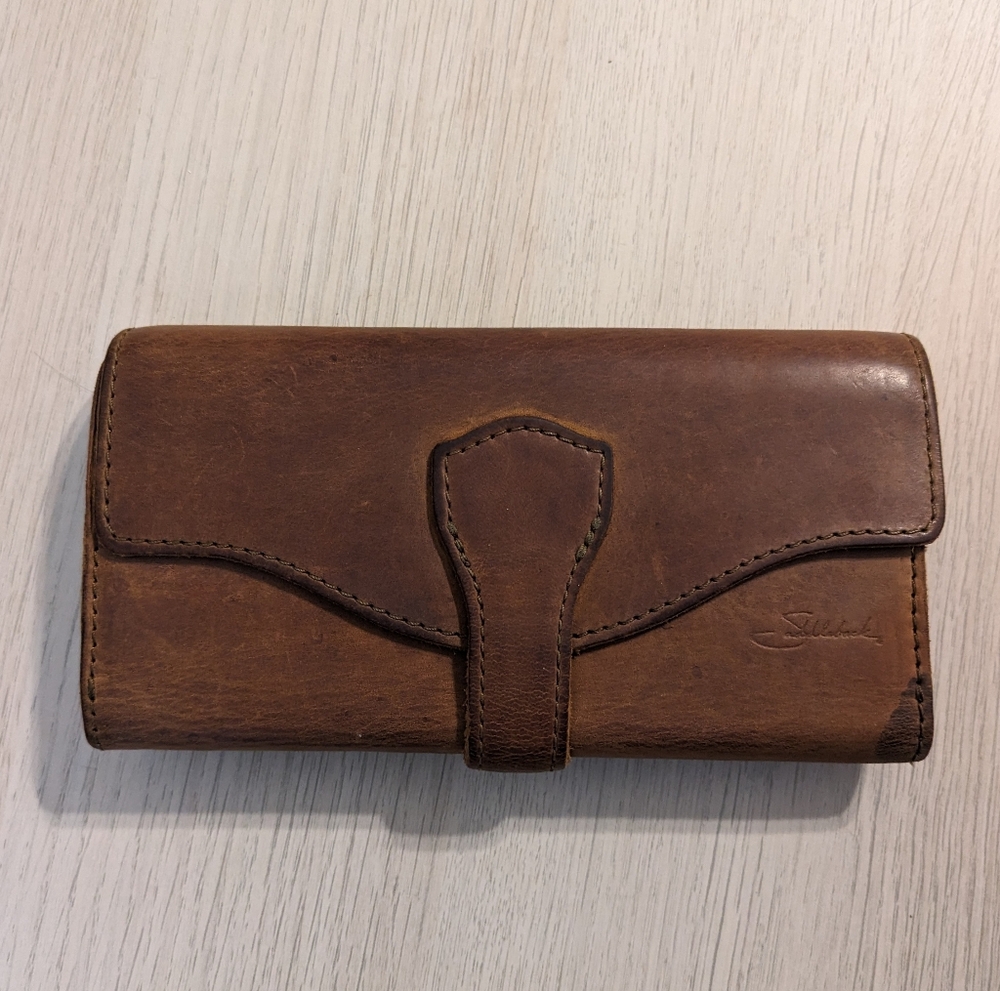 Saddleback Leather Trifold Wallet